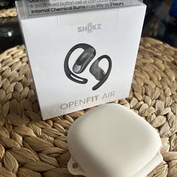 Shokz OpenFit Air Open-Ear  Bluetooth Wireless Earbuds