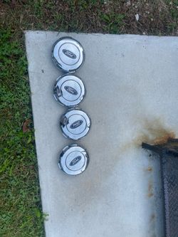 6 Lug F150 Ford center Caps