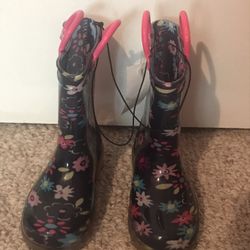 Light Up Rain Boots Toddler Size 7