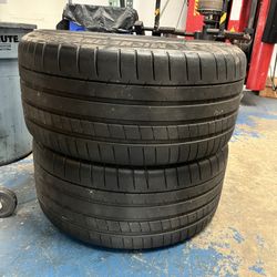 Michelin 275/35ZR19 Performance Tires – Set of 2 | 8/32 Tread | DOT 2024