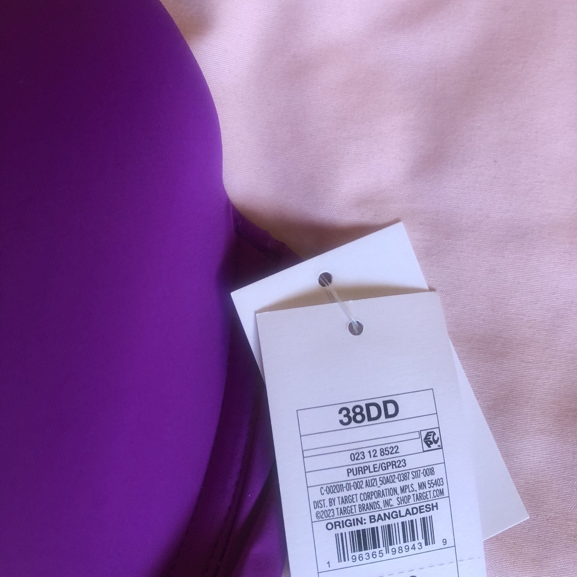 NWT AUDEN Bra 36DD Purple Soft for Sale in Fresno, CA - OfferUp