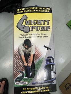 “Mighty Pump” Vacuum pump