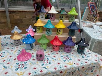 Mushroom Scented Candles