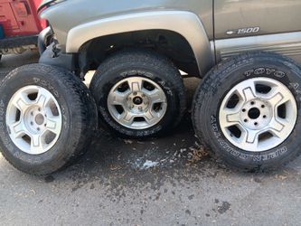 Full set aluminum rims