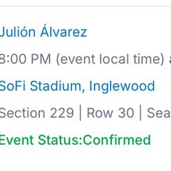 2 Tickets 700$ 