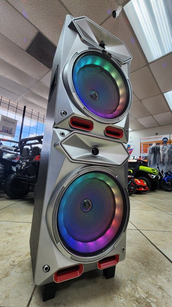 11500w Rechargable Speaker With Mic And Remote Control Mpd6207