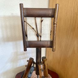 Wood Table Lamp