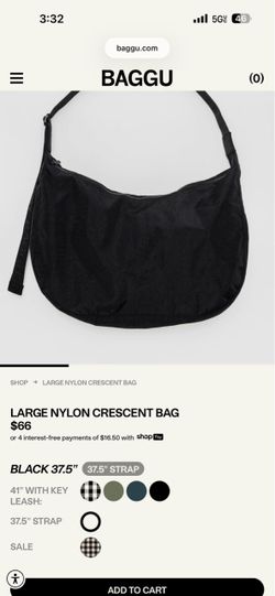 Baggu Large crescent bag