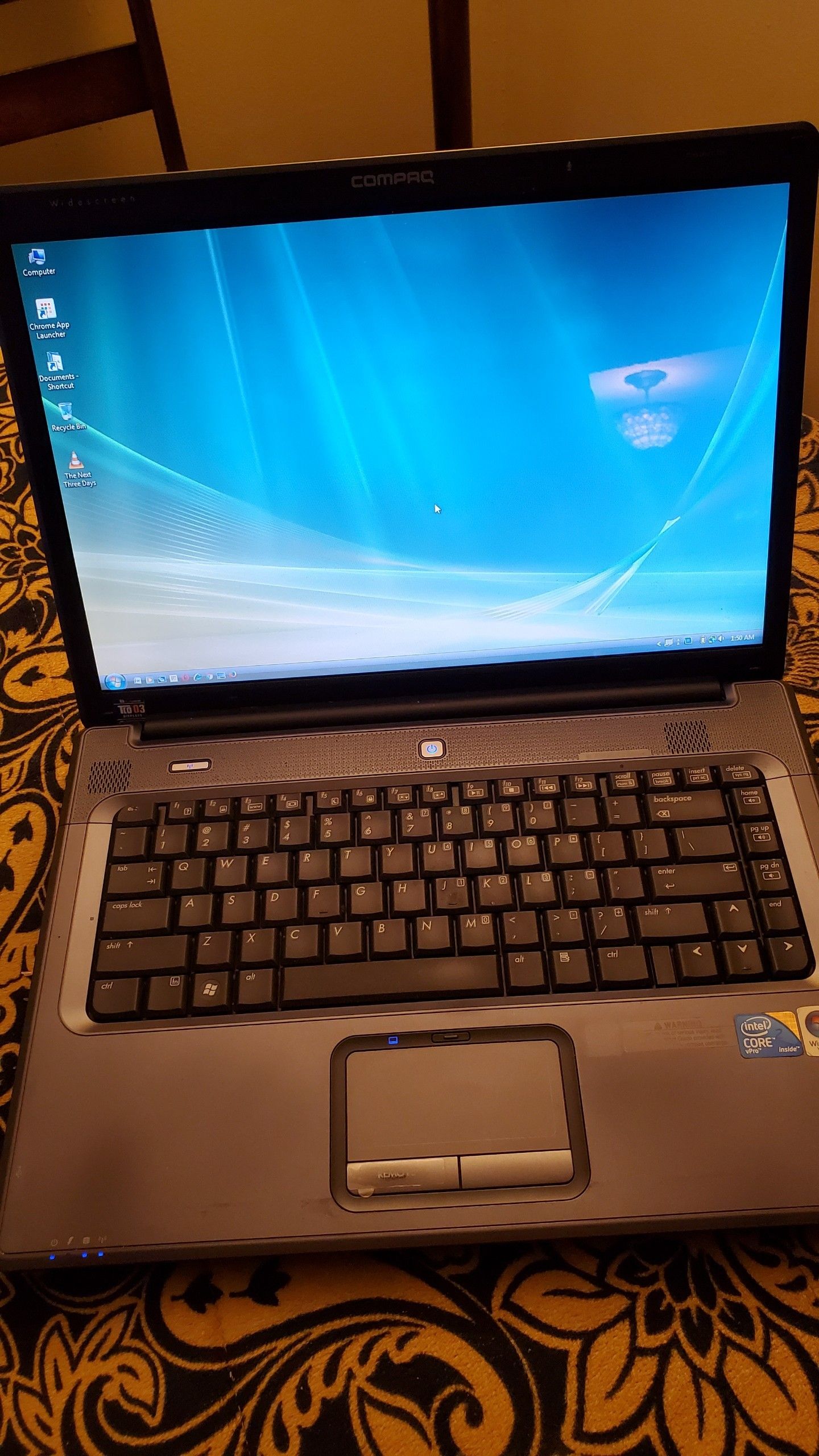 Working HP Compaq Laptop.