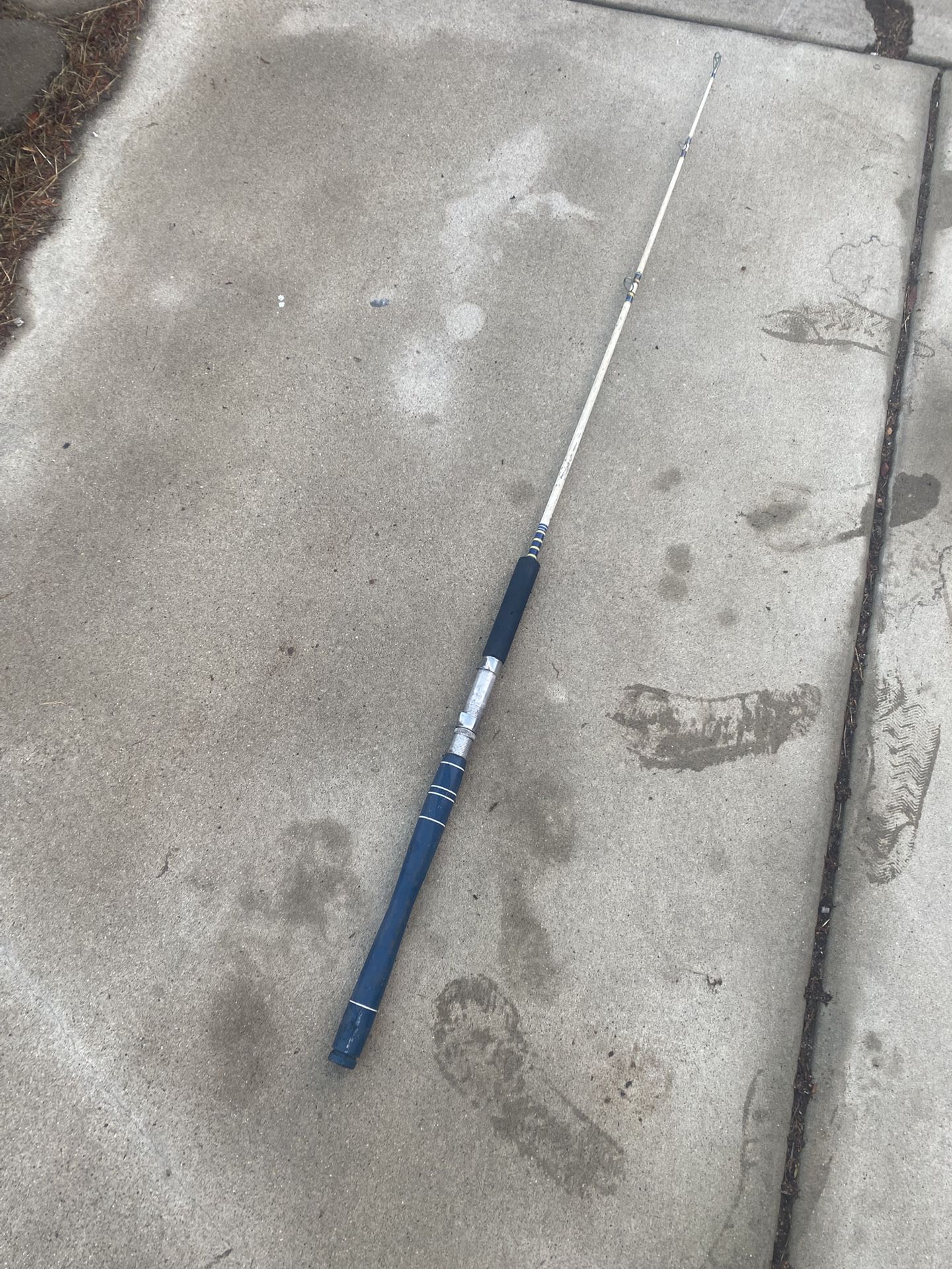 Salt Water Fishing Pole 5 Ft Wood Handle