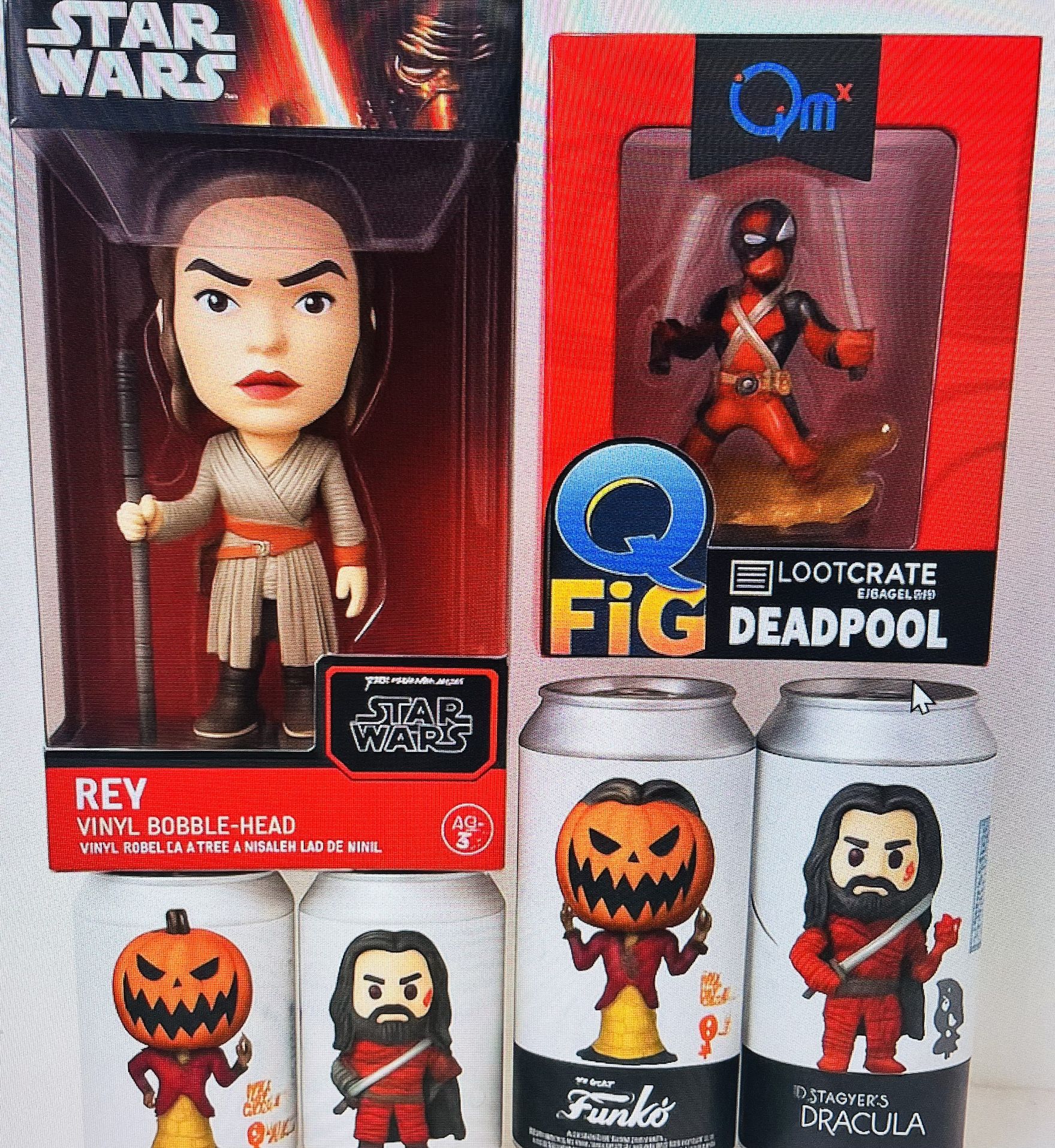Disney Deadpool Star Wars Funko Collectible Figurines Toys Dolls