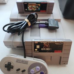 Super Nintendo Two Games