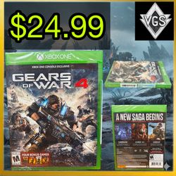 *SEALED* Gears of War 4 (Xbox One, 2016)