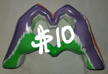 Heart Hand Sculpture .. NEW