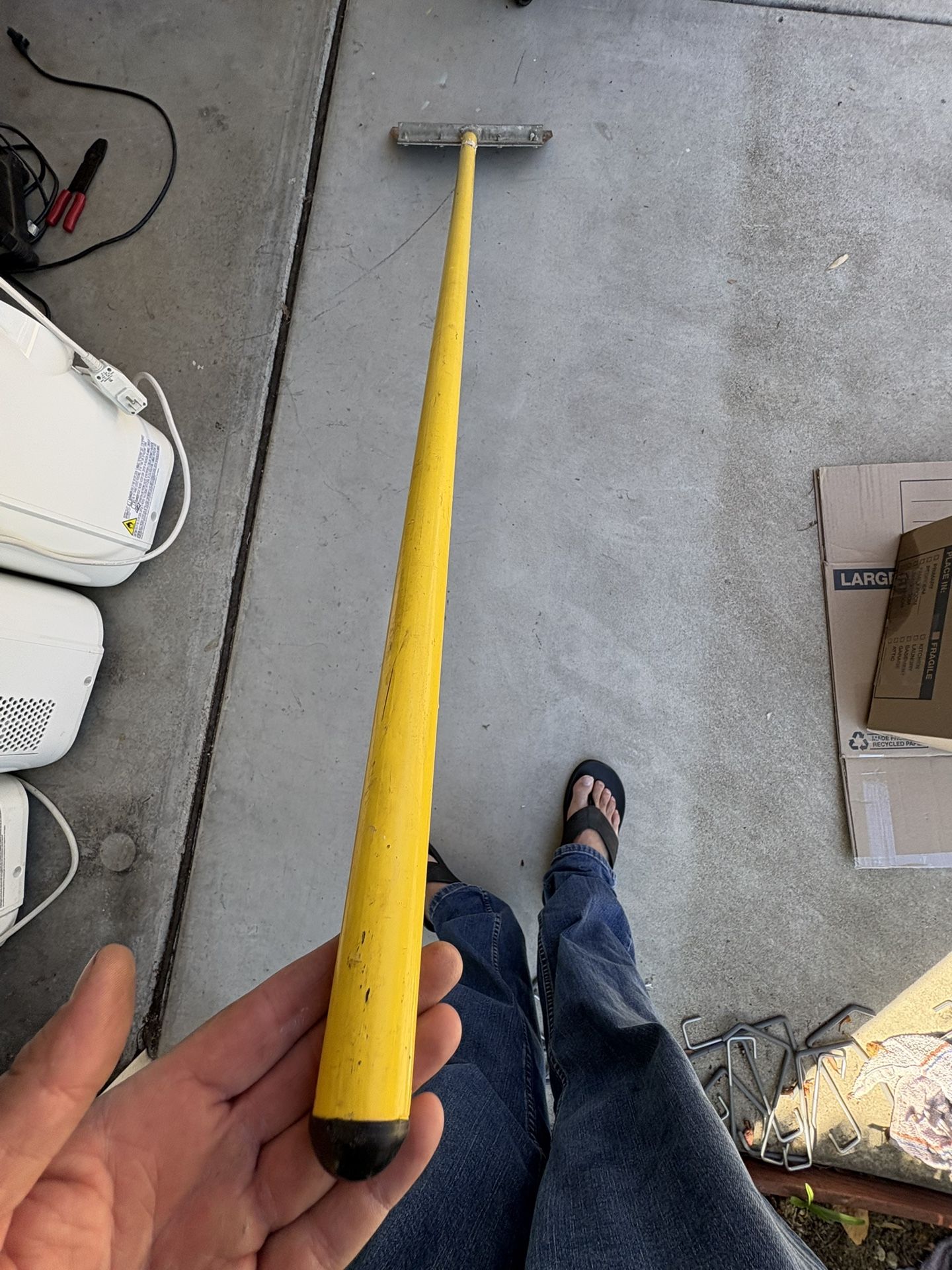 Floor Scraper With Blade Loop