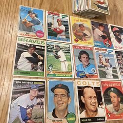Vintage Baseball Card Lot 
