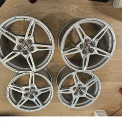 Corvette Wheels and Mats