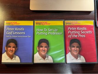 Peter Kostis - Putting Professor (DVD sets)