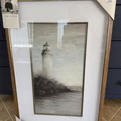 Lighthouse painting