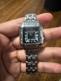 Cartier Santos Stainless Steel Watch