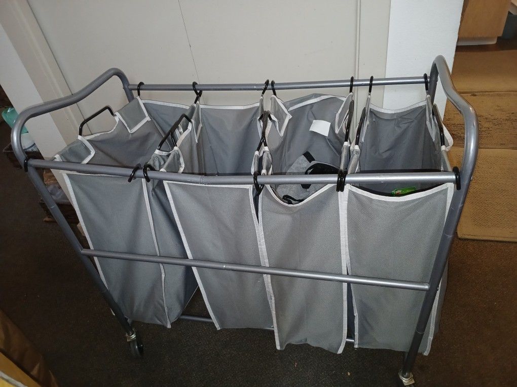 Rolling Laundry Sorter