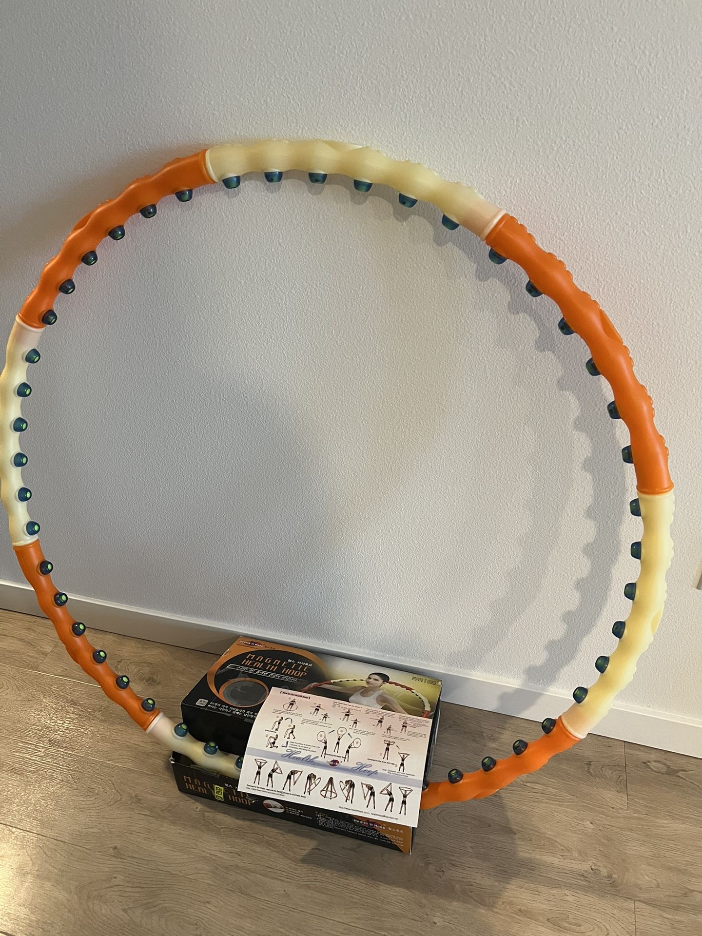 Magnetic Weighted Fitness Hula Hoop