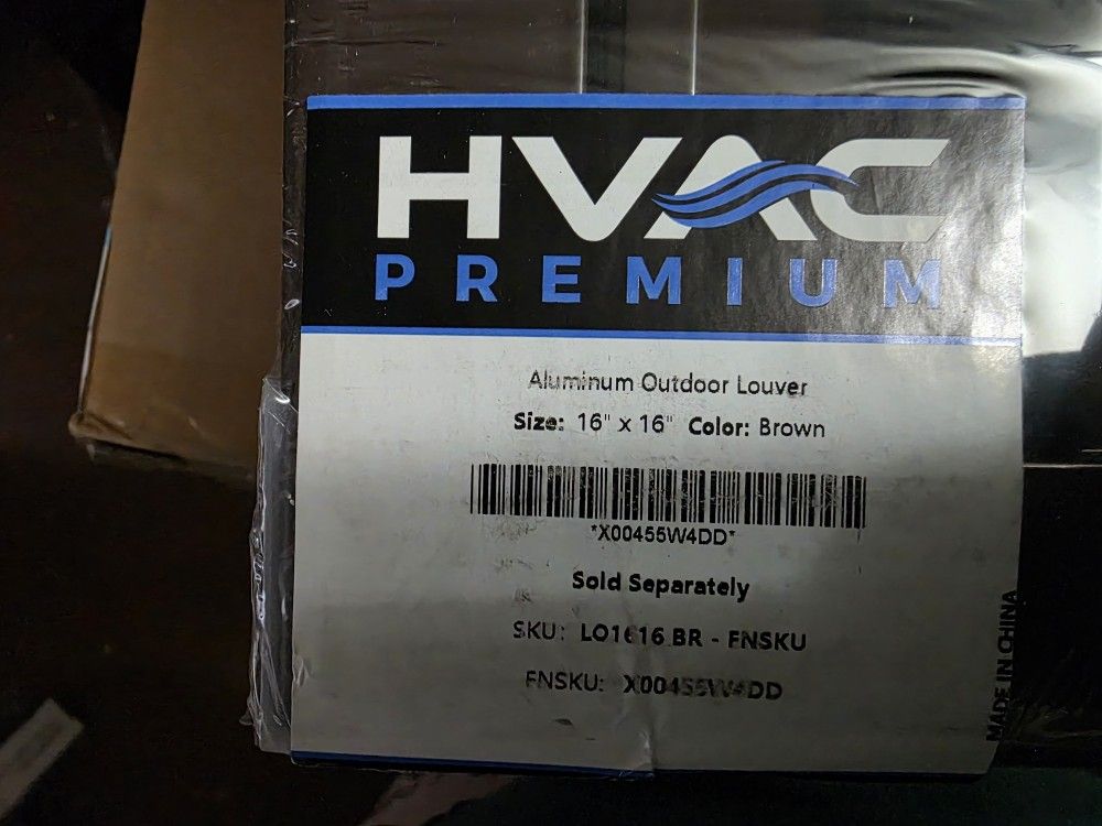 Aluminum outdoor luver