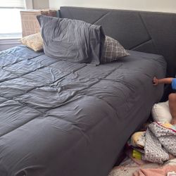 Queen Size Platform Bed Frame