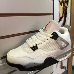 White Cement Jordan 4
