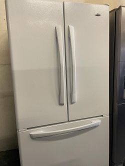 Amana 3-Door  White Refrigerator

