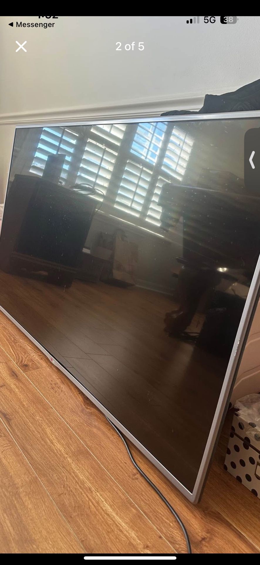 55” LG tv works great