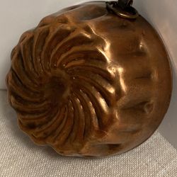 Vintage Copper mini Mold kitchen Wall Decor Hanging Baking Ornament farmhouse