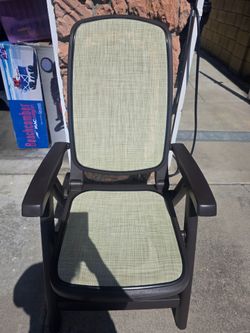 Wick foldable outdoor chair