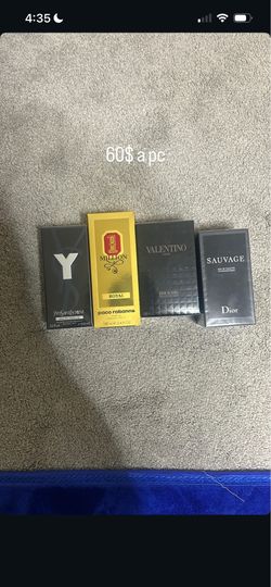 Ysl,one million, Valentino , Dior savage