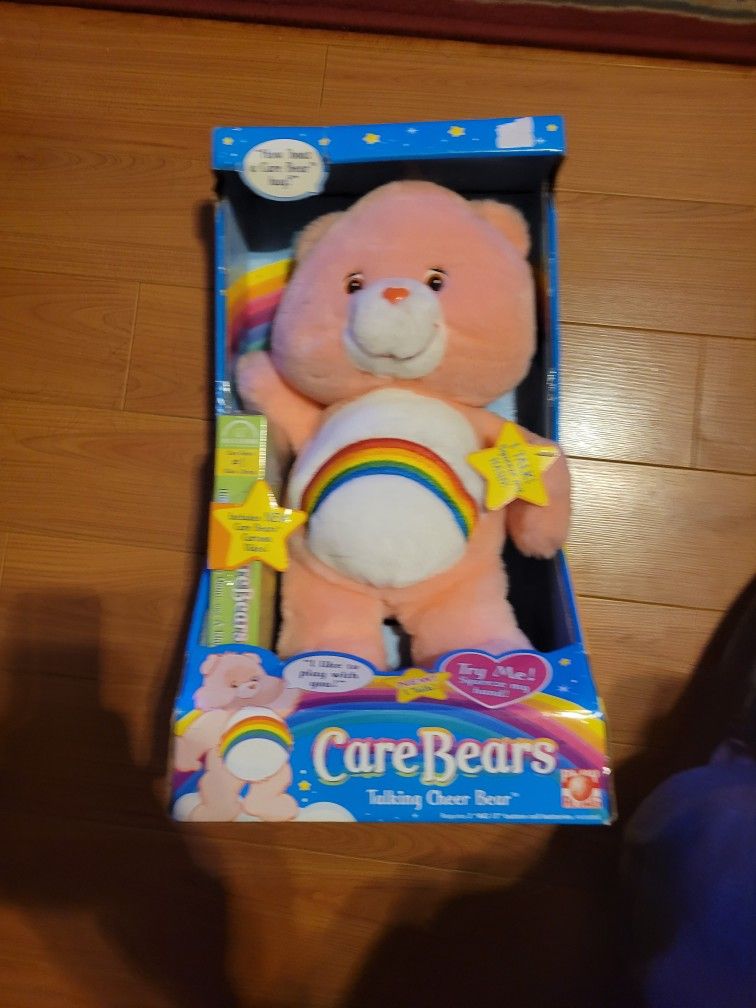 Care Bear- Talking Cheer Bear In Box