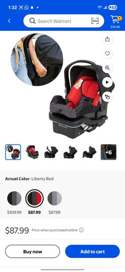 Baby Trend EZ-Lift PLUS Infant Car Seat with Ergonomic Grip and Safety Features