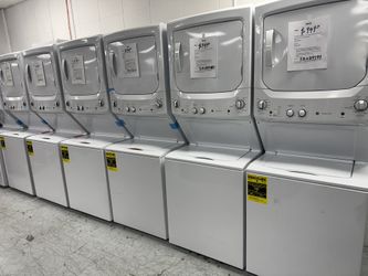 GE Single Unit Stackable Washer And Dryer