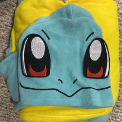 Squirtle Onesie Costume Halloween Outfit Unisex Style For Adults 