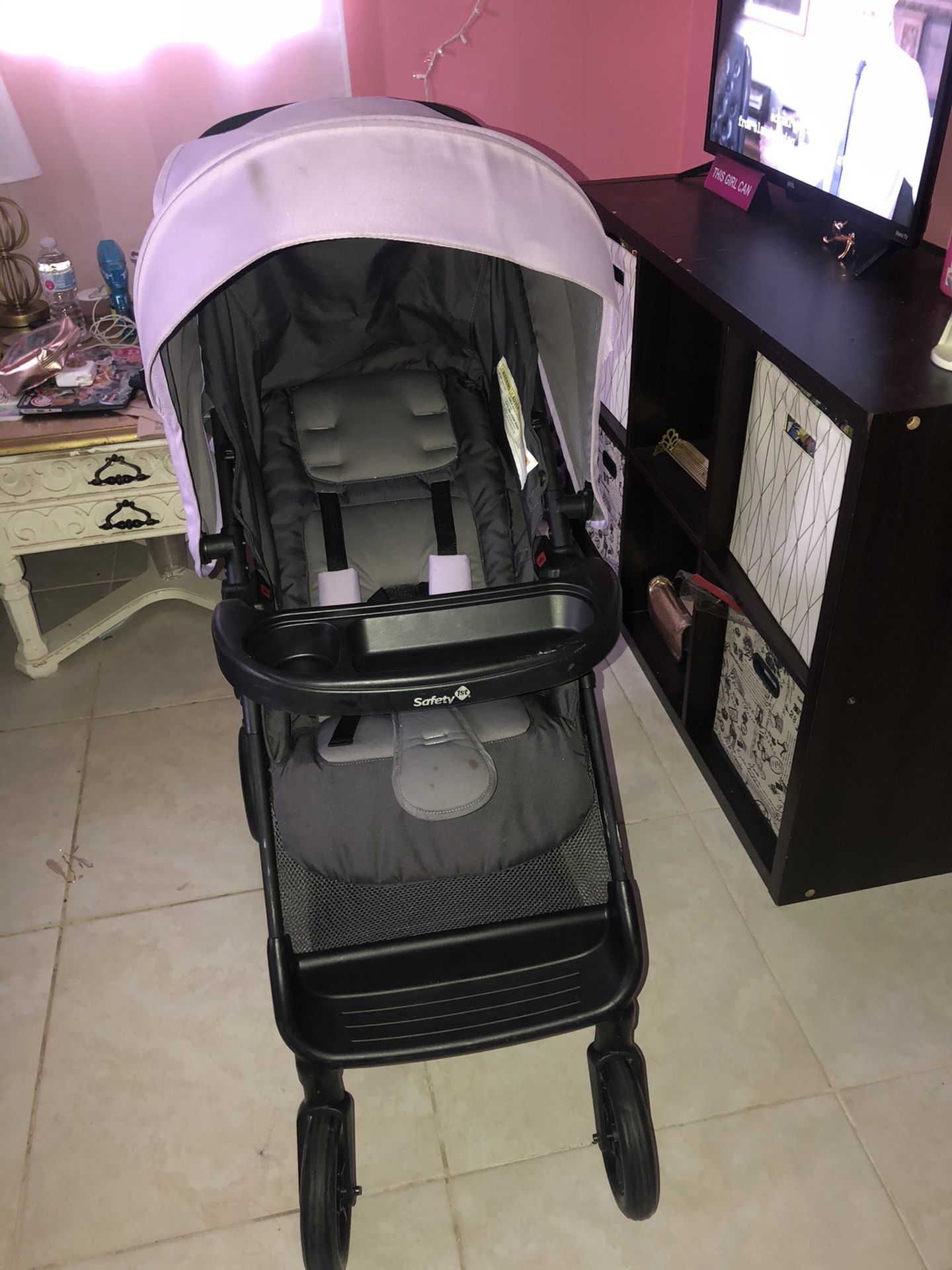 Safety first baby stroller