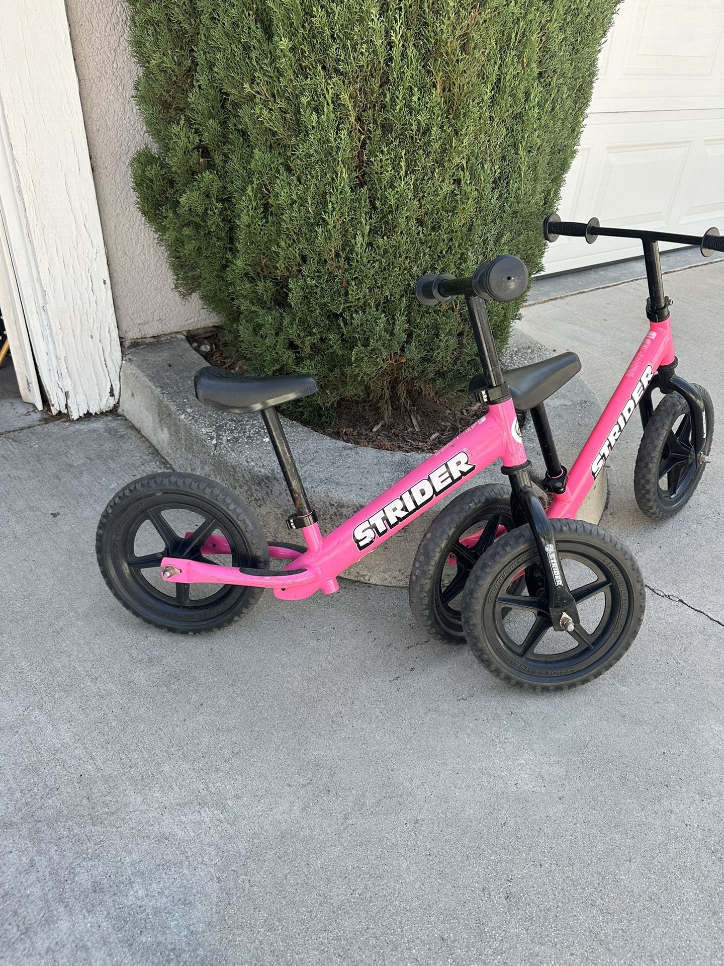 Pink Strider Bike