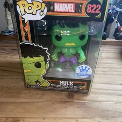 Funko Pop Marvel Black Light Hulk