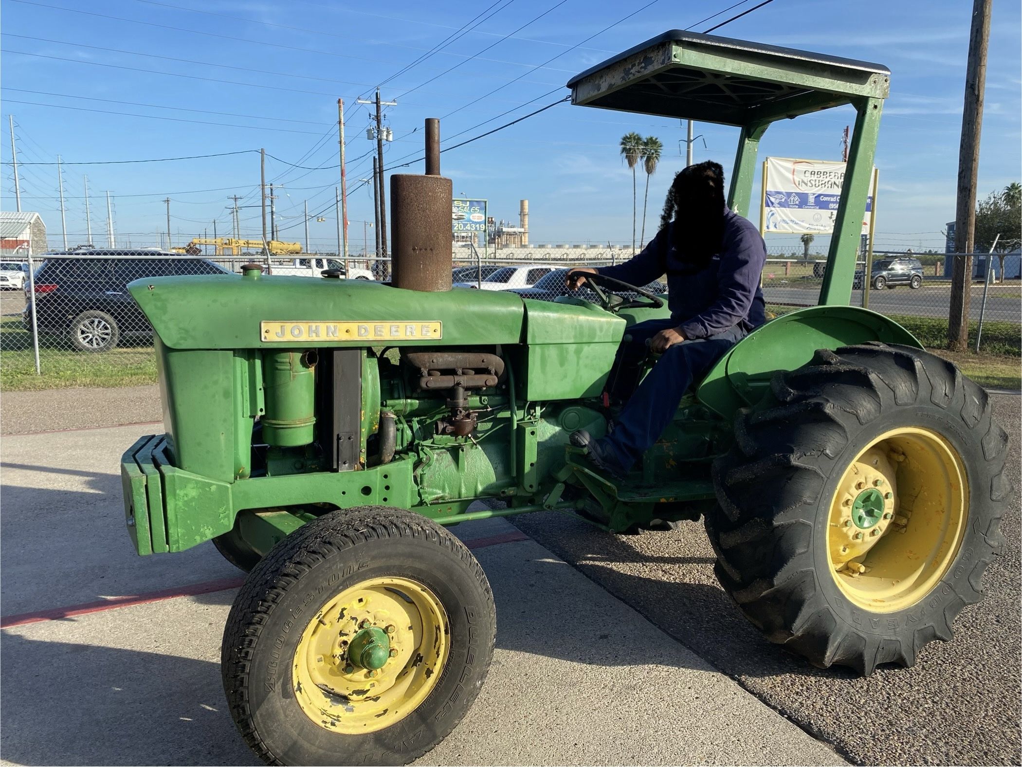 JHON DEERE INDUSTRIAL TRACTOR 1980