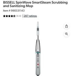 Bissell SpinWave SmartSteam Mop
