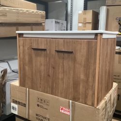30” Wall mounted Bathroom vanity Ready For Pick Up 