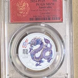 Year Of The Dragon Silver 