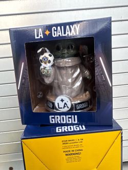 Grogu galaxy bobble head