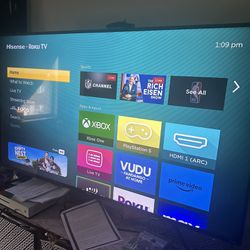65in Hisense Roku Smart Tv