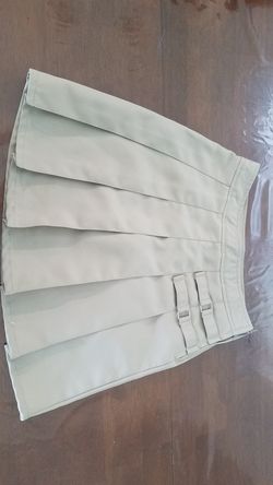 Uniform skirt Size 12, khaki color