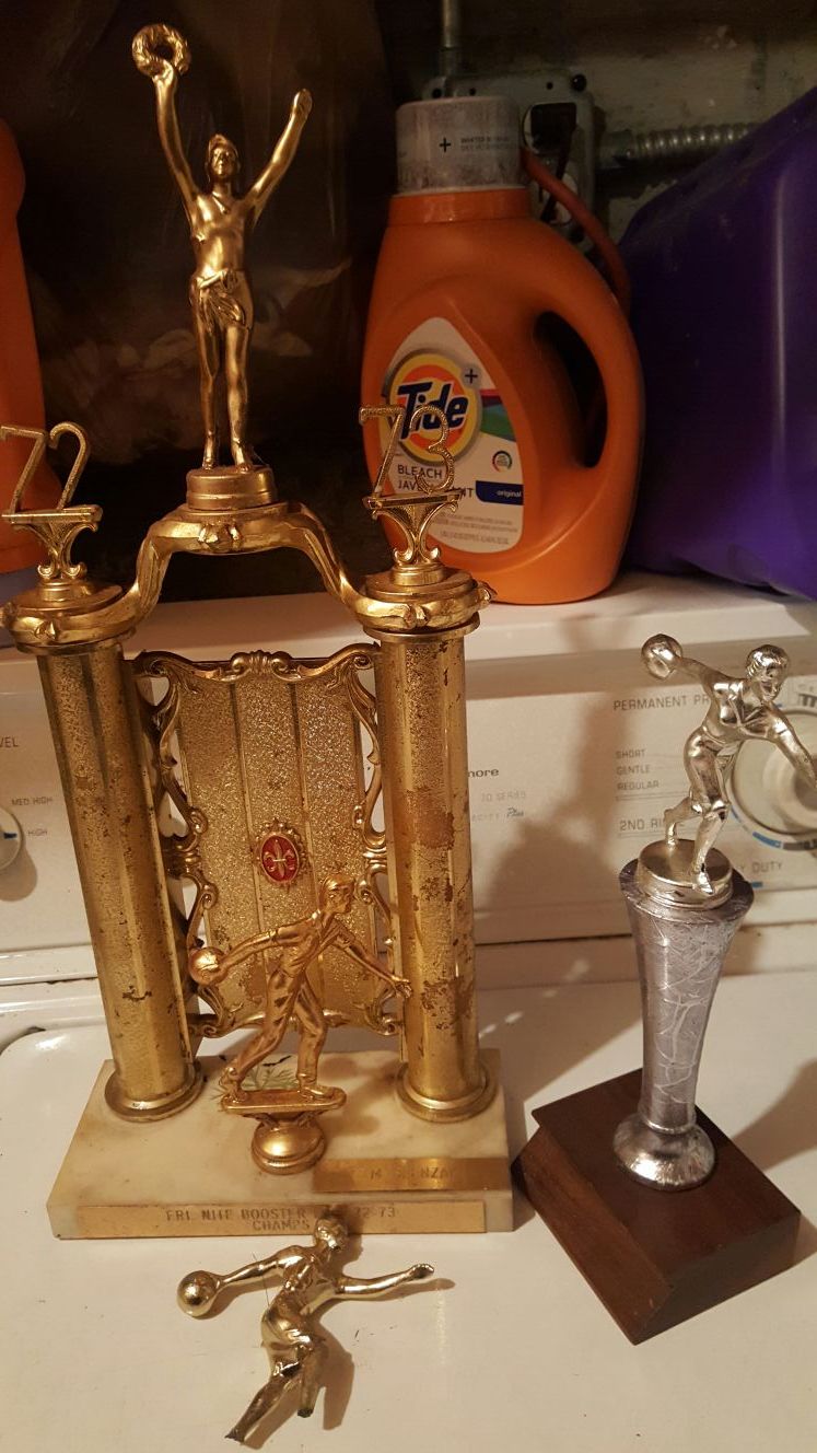 Old trophies for parts