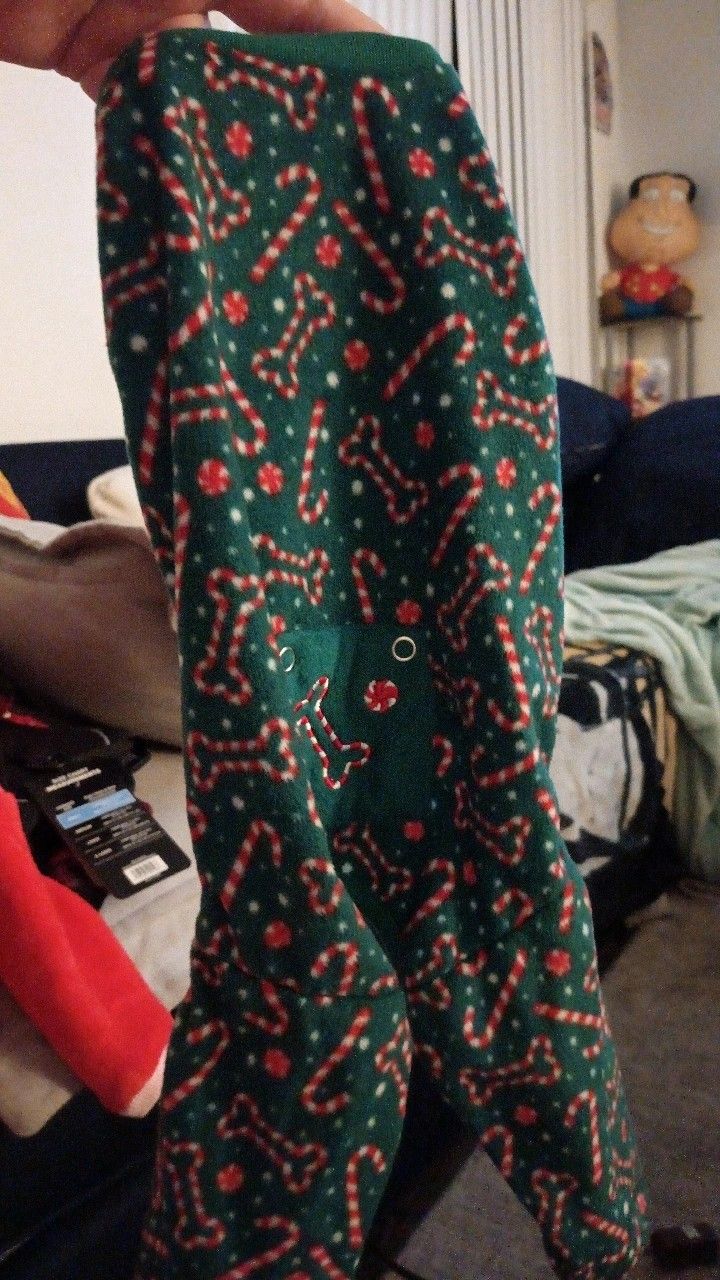 Christmas Dog Pjs Size Small/Medium